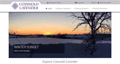 Desktop Screenshot of cotswoldlavender.co.uk